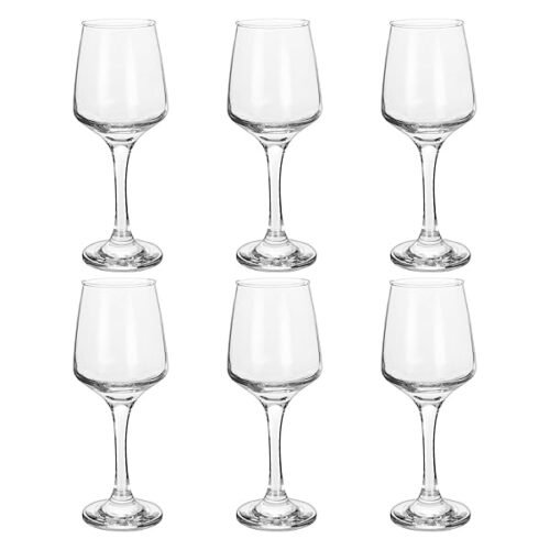 Pack 6 Copas De Vino Blanco O Vino Tinto King A Elegir En 2 Tamanos 280 O 310ml Copa De Vino De Cristal Para Uso Dom B0d6d1dgvy