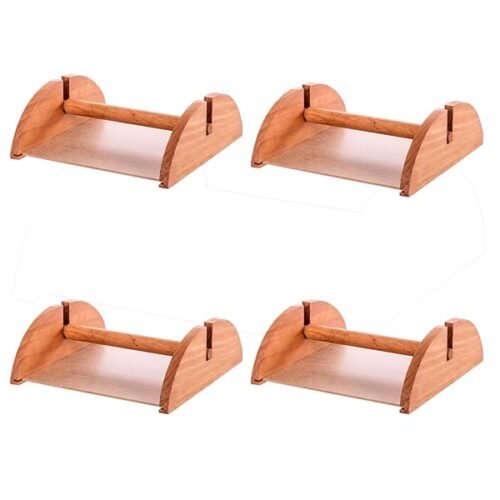 Servilletero De Madera Pack 4 Unidades Tamano 20x19x7 Cm A Elegir Color Madera Natural Caoba O Nogal Servilletero B0cvqzfk3p